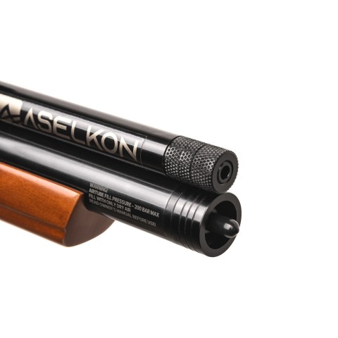 Пневматическая PCP винтовка Aselkon MX7-S Wood кал. 4.5 дерево