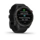 Смарт-часы Garmin Approach S42 темно-серые с черным ремешком