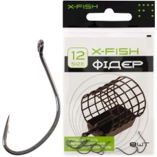 Крючок X-Fish Фидер #12 (8 шт/уп)