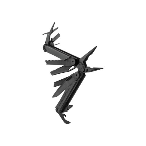 Мультиінструмент Leatherman Wave Plus Black, нейлоновий чохол Molle
