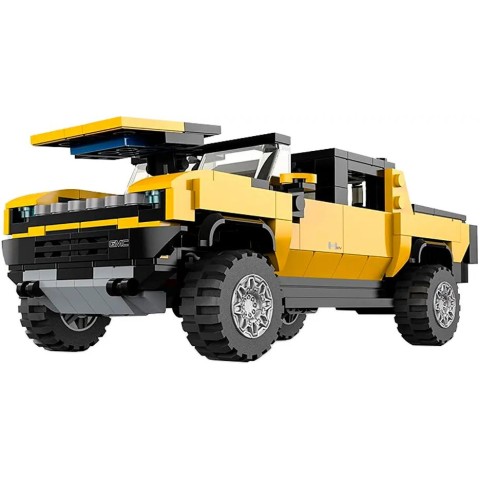 Машинка Rastar Hummer EV конструктор bricks 1:30 ц:оранжевый