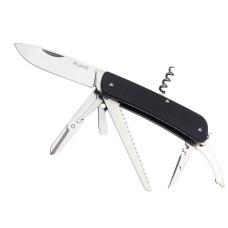 Багатофункціональний ніж Ruike Criterion L42, (8.5 см) 12C27 / G10 чорний, 19 інстр.