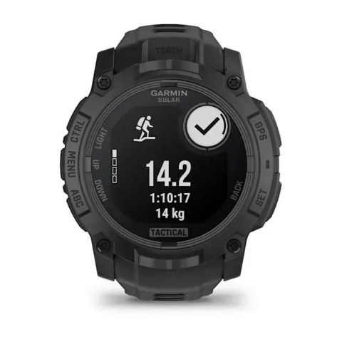 Смарт-годинник Garmin Instinct 3 (50 мм) Solar Tactical Edition чорний