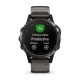 Смарт-годинник Garmin fenix 5 Plus Sapphire сірий титановий DLC з титановим ремінцем