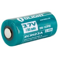 Аккумуляторная батарея Olight RCR 123 Li-Ion 650 mAh