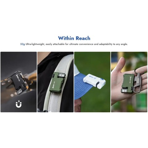 Фонарь Wuben G5 Keychain Compact Flashlight 400 Lum green