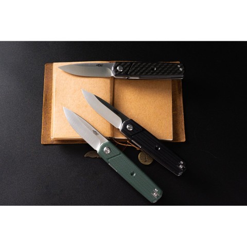 Нiж складаний Firebird FH927-CF чорний карбон