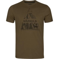 Футболка Harkila Nature S/S T-shirt 2XL willow green