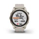 Смарт-годинник Garmin fenix 7S Pro Sapphire Solar Edition ніжно-золотистий зі світло-пісочним ремінцем