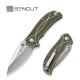 Ніж складаний туристичний Sencut Hyrax, (8.4 см) 9Cr18MoV / G10 сірий