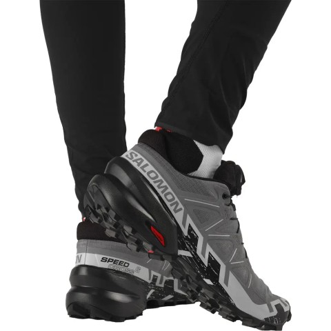 Кроссовки Salomon outdoor SPEEDCROSS 6 11.5 Quiet Shade/Black/Pearl Blue