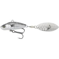 Тейл-спиннер Savage Gear 3D Sticklebait Tailspin 73mm 13.0g Black Silver