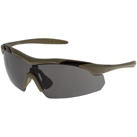 Очки защитные Wiley X WX Vapor 2.5, 3 линзы (Grey/Clear/Light Rust) ц:tan