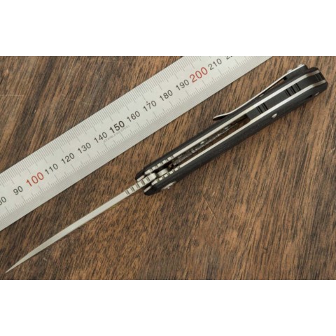 Нiж складний Bestech Knife BELUGA Black BG11D-2