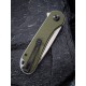 Ніж складаний кишеньковий Civivi Elementum, (7.5 см) D2 / G10 оливковий