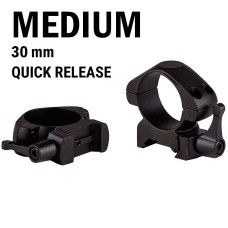 Кріплення для прицілу KONUS STEEL-QR Швидкоз'ємні кільця 30мм (середні)