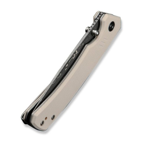 Ніж складаний туристичний Civivi Merit, (8.3 см) Damascus / G10 сірий