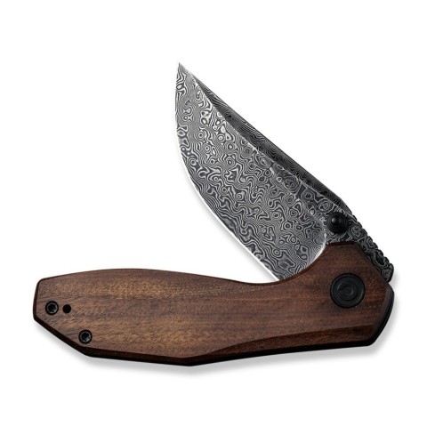 Ніж складаний кишеньковий Civivi ODD 22, (7.5 см) Damascus / Guibourtia Wood