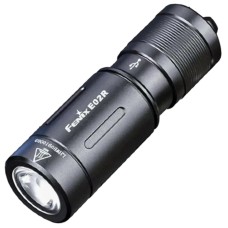 Фонарь ручной Fenix E02R 200 Лм 49 м black