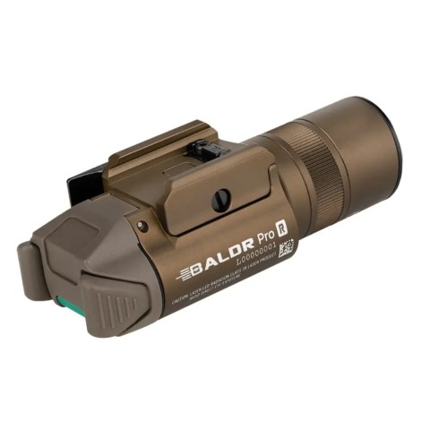 Ліхтар із ЛЦВ Olight Baldr Pro R Green Laser Desert Tan
