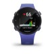 Смарт-годинник Garmin Forerunner 45S з фіолетовим ремінцем