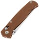 Ніж SRM Medal 255L-MN, 10Cr15CoMoV, мікарта, коричневий