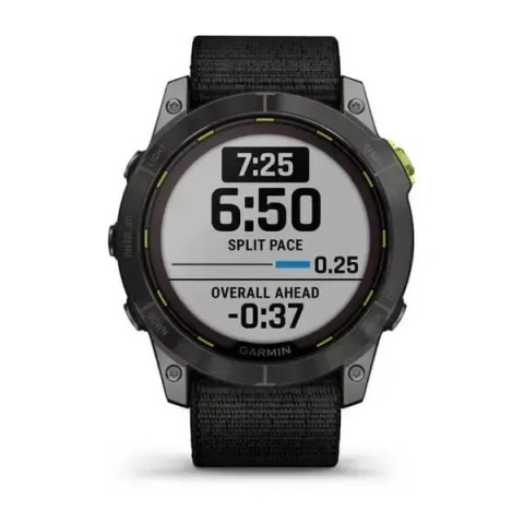 Смарт-часы Garmin Enduro 2 с черным нейлоновым ремешком