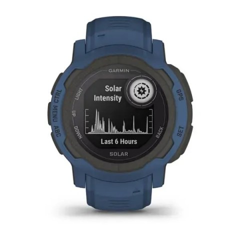 Смарт-годинник Garmin Instinct 2 Solar синій