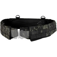 Пояс Condor SLIM BATTLE BELT M с системой Молли, без ремня ц:черный