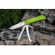 Багатофункціональний ніж Ruike Trekker LD43, (8.5 см) 12C27 / G10 зелений, 15 інстр.