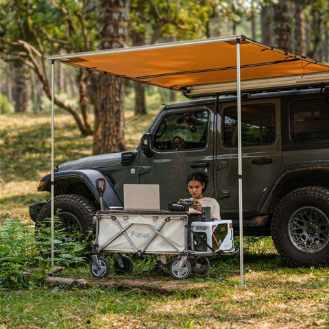 Портативний скручуваний стіл Rollable Desk 140i до візка Litheli