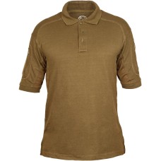 Тенниска поло Defcon 5 Tactical Polo Short Sleeves with Pocket S Coyote brown