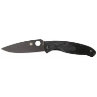 Нож Spyderco Resilience Black Blade