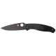 Нож Spyderco Resilience Black Blade