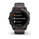 Смарт-годинник Garmin fenix 7X Pro Sapphire Solar Edition карбоново-сірий титановий DLC з титановим вентильованим браслетом