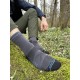 Шкарпетки водонепроникні Dexshell Running Lite 2.0 Socks, сірі, розмір S (36-38)