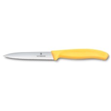 Ніж для овочів Victorinox Swiss Classic 10см хвил жовт 6.7738.C1