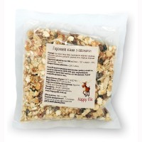 Горохова каша з овочами  Happy Elk прозора упаковка