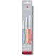 Набор кухонный Victorinox SwissClassic Paring Set 3 ножа с голуб/св.оранж/св.крас. ручкой (8,10,11см) (GB)