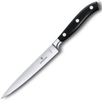 Кухонний ніж Victorinox Grand Maitre Carving лезо 15см з чорн. ручкою у подар.упак.