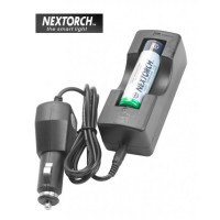 Зарядний пристрій автомобільний NexTorch СС3-L для акумуляторів NT18650