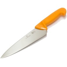 Кухонний ніж Victorinox Swibo Carving лезо 21см з жовт. ручкою