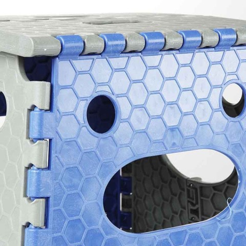 Стілець розкладний СИЛА пластиковий малий 27 х 22 х 26 см