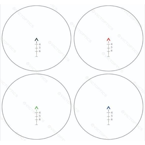 Прицел оптический Vector Optics C1 4x32 Red, Green, Blue Chevron