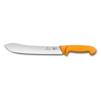 Ніж м'ясника Victorinox SWIBO 25см жовтий 5.8436.25