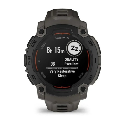 Смарт-годинник Garmin Instinct E (45 мм) чорний/вугільний