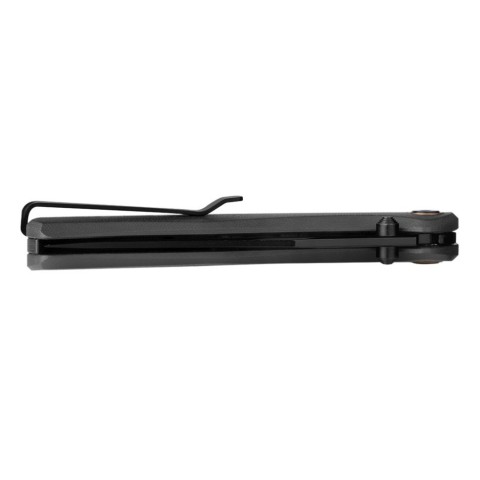 Ніж складаний туристичний Ruike P882-B, (8.5 см) 12С27 /  G10 чорний