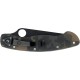 Нож Spyderco Military Black Blade camo