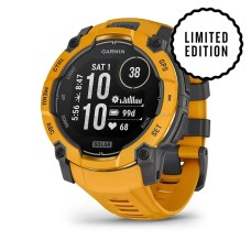 Смарт-годинник Garmin Instinct 3 (50 мм) Solar сонячний спалах/сірий