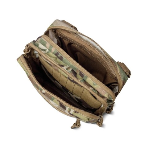 Сумка-напашник Ukrarmor PRO. Розмір L (16х28 см). Матеріал Cordura 500D Мультикам